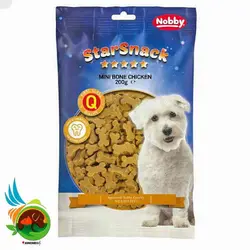 تشویقی استاراسنک mini bone chicken وزن 200 گرم