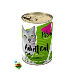 کنسرو مخصوص گربه بالغ فیفورا طعم پته گوساله مدل Fifora adult cat pate with Veal وزن 400 گرم