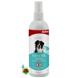 اسپری ضد کک و کنه بایولاین مدل Bioline flea & tick spray حجم 175 میلی لیتر