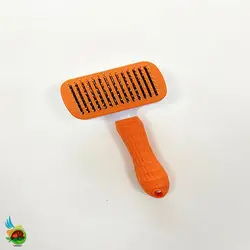 برس مخصوص سگ و گربه همراه با دکمه تخلیه مو مدل ژینا برند مورفی Morphy hair removing brush