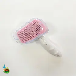 برس مخصوص سگ و گربه همراه با دکمه تخلیه مو مدل کلیک برند مورفی Morphy hair removing brush