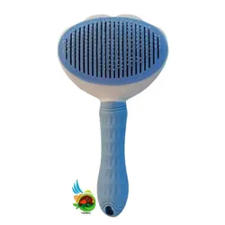 برس مخصوص سگ و گربه بایولاین به همراه دکمه تخلیه مو Bioline self-cleaning comb