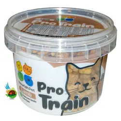 تشویقی گربه پرو ترین نوریش پت با طعم گوشت بره Nourishpet pro train with lamb وزن 140 گرم