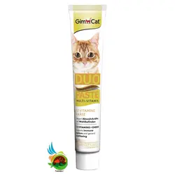 خمیر مولتی ویتامین گربه با طعم پنیر جیم کت GimCat Due Paste with Cheese وزن 50 گرم