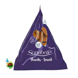 تشویقی گربه تنکس سانابل با طعم مرغ Sanabelle Thanks-Snack وزن 20 گرم