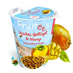 تشویقی سگ فروتیز بوش با طعم مرغ و انبه Bosch fruitees fresh poultry & mango وزن 200 گرم