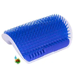 برس و ماساژور گربه قابل اتصال به اشیاء به همراه کت نیپ