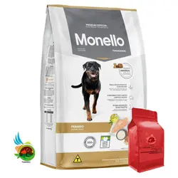 غذای خشک سگ بالغ تردیشنال مونلو با طعم مرغ Monello adult dogs traditional chicken وزن 1 کیلوگرم (بسته بندی ملودی مهربانی)