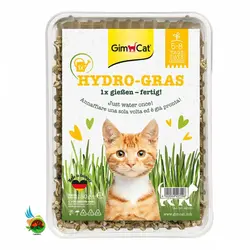 علف خوراکی گربه جیم کت Gimcat hydro-gras وزن 150 گرم
