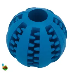 اسباب بازی سگ و گربه مدل توپ تشویقی شیار دار