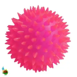 اسباب بازی سگ مدل توپ خاردار چراغ دار