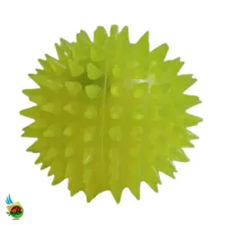 اسباب بازی سگ مدل توپ خاردار چراغ دار