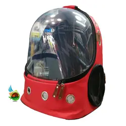 کوله پشتی حمل سگ و گربه مدل فضایی نیمه طلق