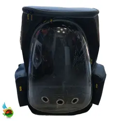 کوله پشتی فضایی طلق دار مخصوص سگ و گربه