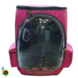کوله پشتی فضایی طلق دار مخصوص سگ و گربه