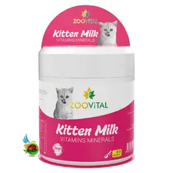 شیر خشک بچه گربه زوویتال Zoovital kitten milk وزن 200 گرم