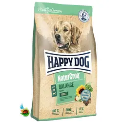 غذای خشک سگ نیچر کراک بالانس هپی داگ Happydog naturcroq balance وزن 15 کیلوگرم