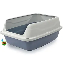 ظرف خاک گربه مدل سونیک Sonic cat litter box