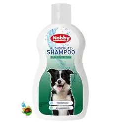 شامپو ضد کک و کنه نوبی مخصوص سگ Nobby flea protection shampoo حجم 300 میلی لیتر