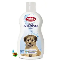 شامپو توله سگ نوبی حاوی عصاره شیر و عسل Nobby puppy shampoo حجم 300 میلی لیتر