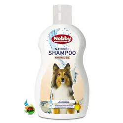 شامپو نچرال سگ نوبی حاوی روغن اسطوخودوس Nobby natural - oil shampoo حجم 300 میلی لیتر