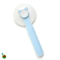 برس مخصوص سگ و گربه همراه با دکمه تخلیه مو مدل گربه