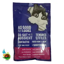 پوچ گربه فلیکس با طعم گوشت اردک Purina Felix with duck وزن 85 گرم