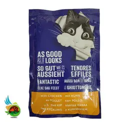 پوچ گربه فلیکس با طعم مرغ  Purina Felix with chicken وزن 85 گرم