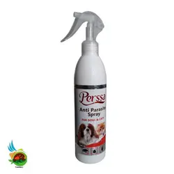 اسپری ضد انگل مخصوص سگ و گربه پرسا Perssa anti parasite spray for dogs & cats حجم 300 میلی لیتر