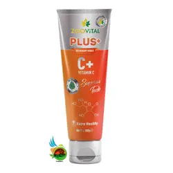 خمیر ویتامین c سگ و گربه زوویتال Zoovital vitamin c وزن 100 گرم