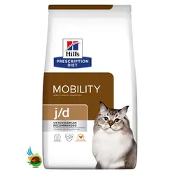 غذای خشک گربه موبیلیتی هیلز با طعم مرغ Hill’s prescription diet mobility with chicken وزن ۱.۵ کیلوگرم