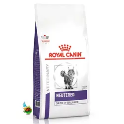 غذای خشک گربه عقیم نوترد رویال کنین Royal canin neutered satiety balance وزن 1.5 کیلوگرم