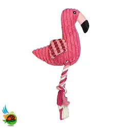 اسباب بازی عروسک کنفی فلامینگو صدا دار Pet toys