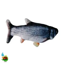اسباب بازی ماهی متحرک شارژی به همراه کت نیپ مخصوص سگ و گربه