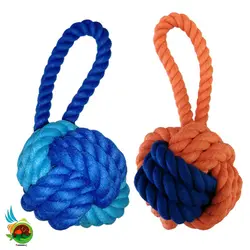 اسباب بازی دندانی سگ مدل  توپ کنفی دسته دار