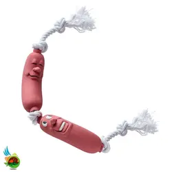 اسباب بازی دندانی سگ مدل سوسیس