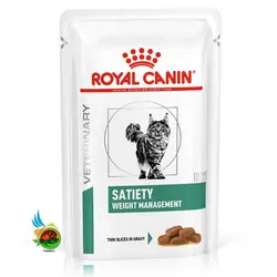 پوچ گربه رویال کنین ستیتی Royal canin satiety وزن 85 گرم
