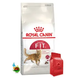 غذای خشک گربه رویال کنین فیت Royal Canin Regular Fit وزن 1 گرم ( بسته بندی ملودی مهربانی )