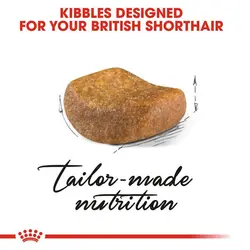 غذای خشک گربه بریتیش بالغ رویال کنین Royal canin British adult وزن 1 کیلوگرم ( بسته بندی ملودی مهربانی )