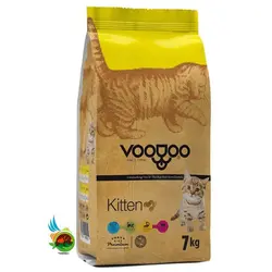 غذای خشک بچه گربه وودو Voodoo kitten وزن 7 کیلوگرم