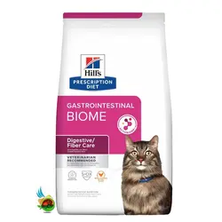 غذای خشک گربه گاسترو اینتستینال هیلز با طعم مرغ Hill’s gastrointestinal biome with chicken وزن 3 کیلوگرم