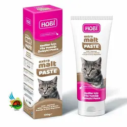 خمیر مالت گربه هوبی Hobi extra malt paste وزن 100 گرم