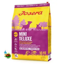 غذای خشک سگ مینی دلوکس جوسرا Josera adult mini deluxe وزن 10 کیلوگرم