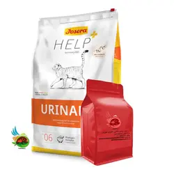 غذای خشک درمانی گربه جوسرا یورینری Josera Urinary وزن 1 کیلوگرم ( بسته بندی ملودی مهربانی )