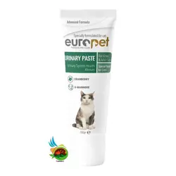 خمیر یورینری گربه یوروپت Europet urinary paste وزن ۱۰۰ گرم