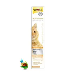 خمیر مولتی ویتامین گربه جیم کت Gimcat multi-vitamin professional وزن 100 گرم