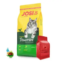 غذای خشک گربه جوسرا با طعم مرغ Josicat crunchy poultry وزن 1 کیلوگرم ( بسته بندی ملودی مهربانی )