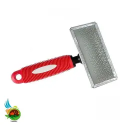 برس استیل با دستگیره ضد لغزش مخصوص سگ و گربه برند تائو تائو