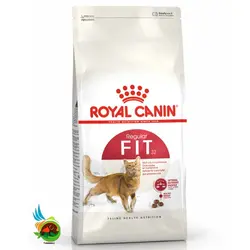 غذای خشک گربه بالغ رویال کنین فیت Royal canin fit 32 regular وزن 10 کیلوگرم