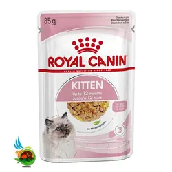 پوچ گربه رویال کنین کیتن Royal canin kitten gravy-salsa وزن 85 گرم